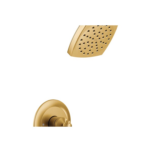 Moen Flara Brushed Gold M-CORE 3-Series Shower Only UTS3912BG - main